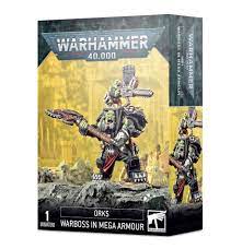 Warhammer 40k Ork Warboss in Mega Armour