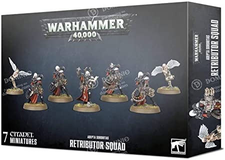 Warhammer 40k Adepta Soroitas Retributor Squad