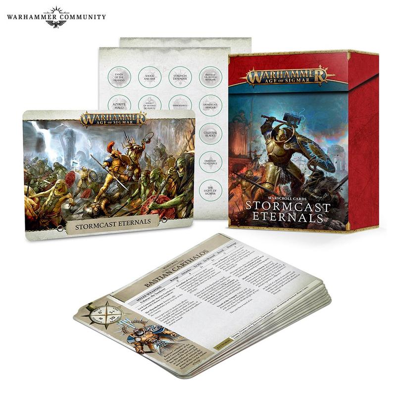 Warhammer Age of Sigmar Stormcast Eternanls Warscrolls