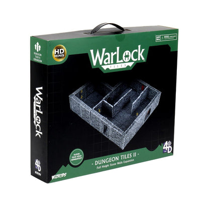 Warlock Tiles Dungeon 2 Full Height Stone Walls Expansion