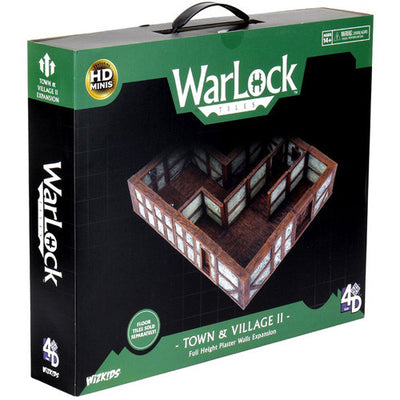 Warlock Tiles Town and Village 2 Full Height Plaster Walls Expansion