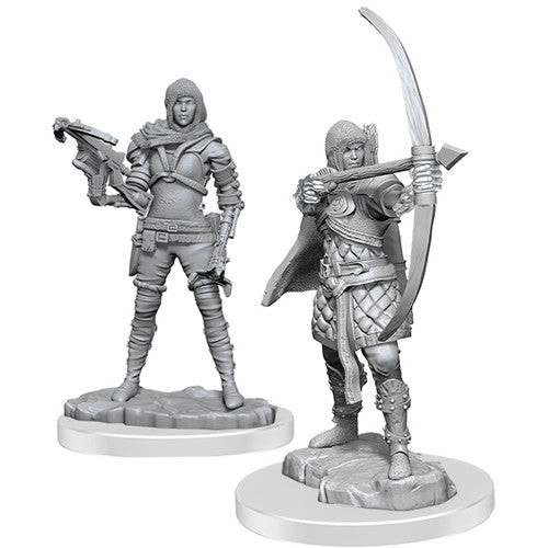WizKids Deep Cuts Unpainted Miniatures W20 Human Rogue