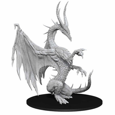 Pathfinder Deep Cuts Unpainted Miniatures W14 Blue Dragon