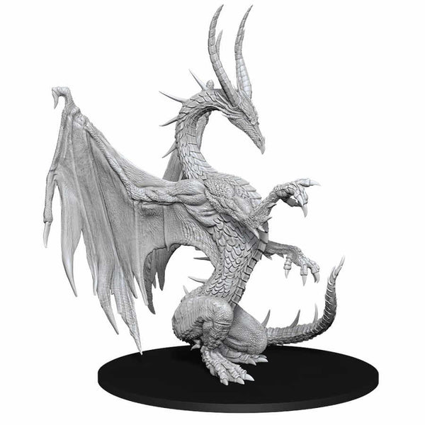 Pathfinder Deep Cuts Unpainted Miniatures W14 Blue Dragon