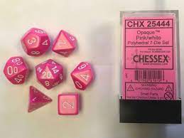 Chessex 7ct Dice Set Opaque