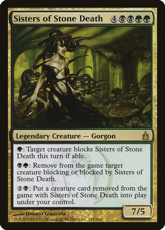 Sisters of Stone Death [Ravnica: City of Guilds]