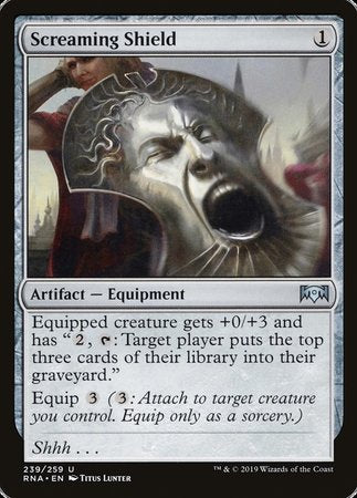 Screaming Shield [Ravnica Allegiance]