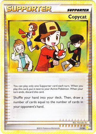 Copycat (21/30) [HeartGold & SoulSilver: Trainer Kit - Raichu]