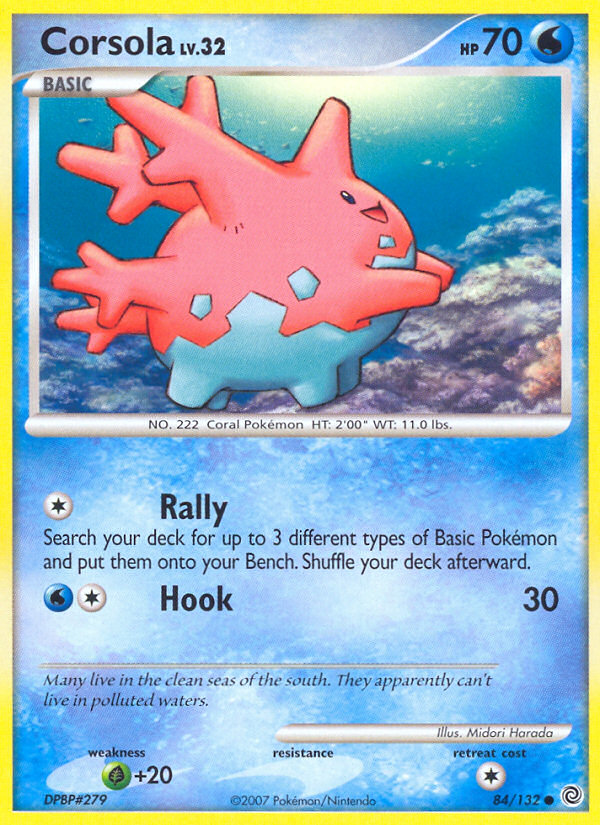 Corsola (84/132) [Diamond & Pearl: Secret Wonders]