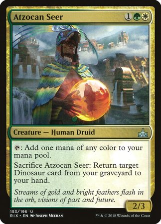 Atzocan Seer [Rivals of Ixalan]