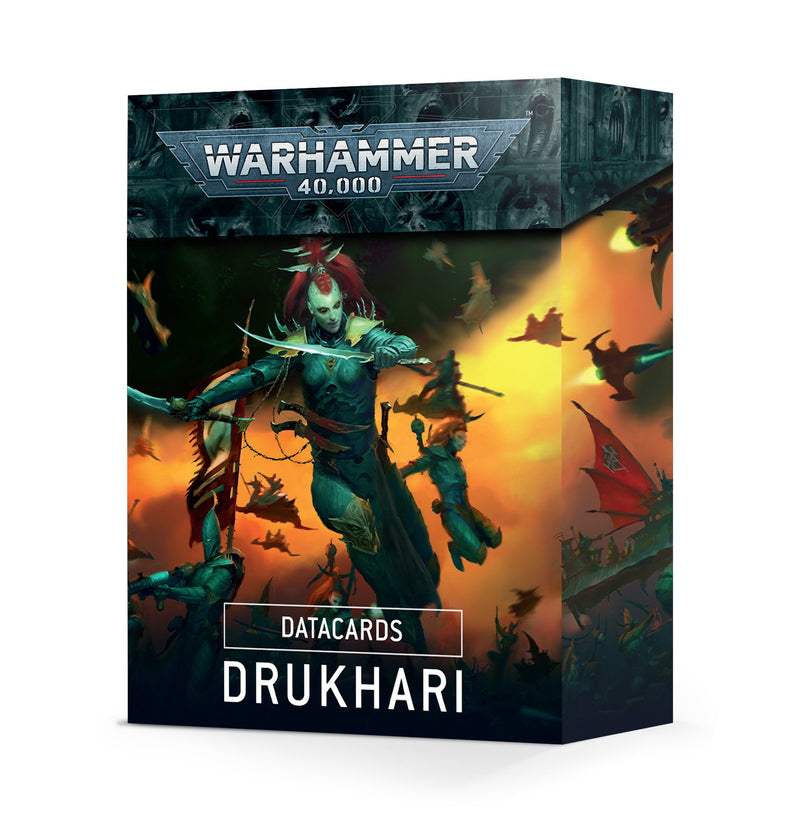 Warhammer 40k Datacards Drukhari