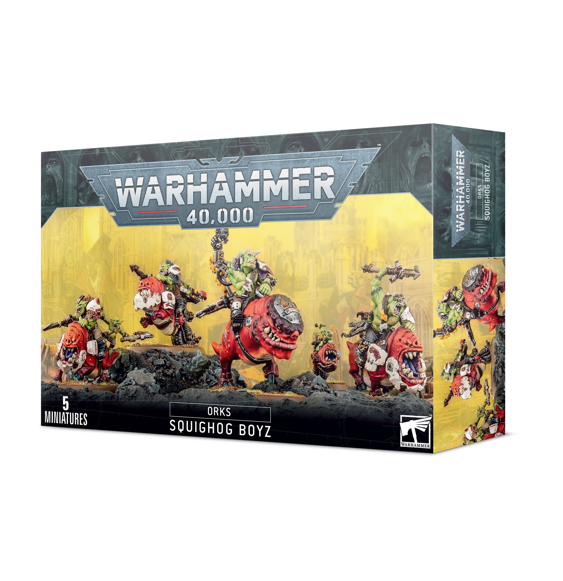 Warhammer 40k Ork Squighog Boyz