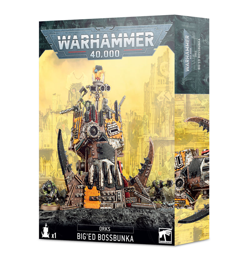 Warhammer 40k Ork Big'ed Bossbunka