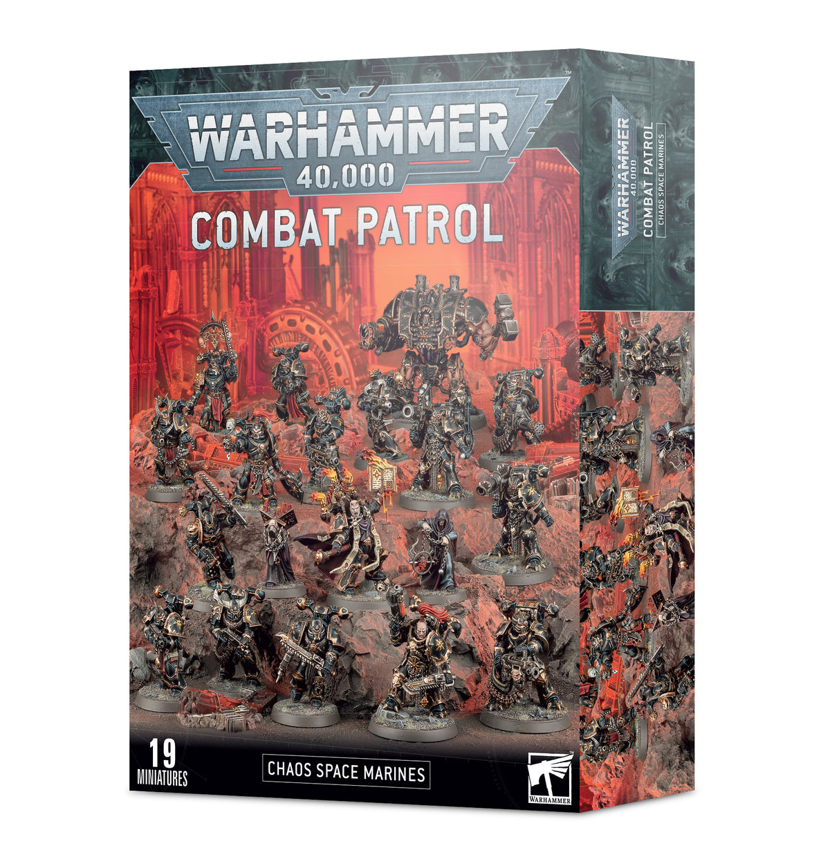 Warhammer 40 Combat Patrol Chaos Space Marines