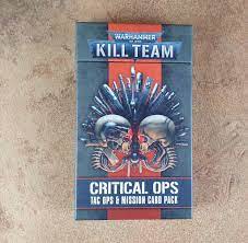 Warhammer 40k Kill Team Critical Ops Mission Card Pack