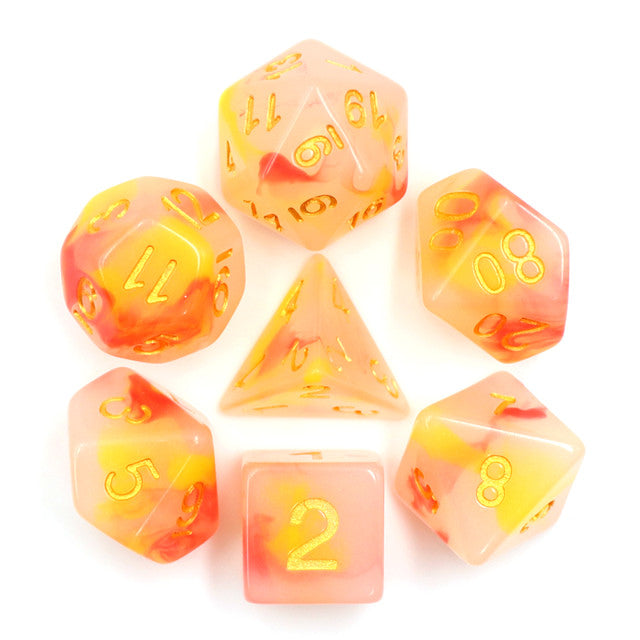 GG Dice 7pc Set Jade