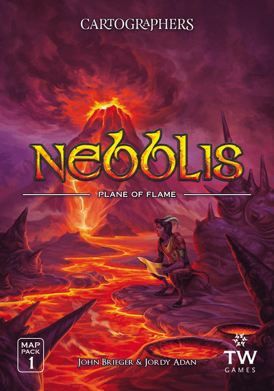 Cartographers Map Pack 1 Nebblis Plane of Flame