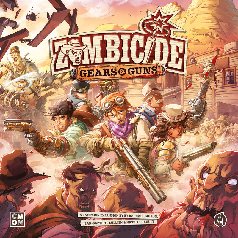 Zombicide Undead or Alive Gears and Guns