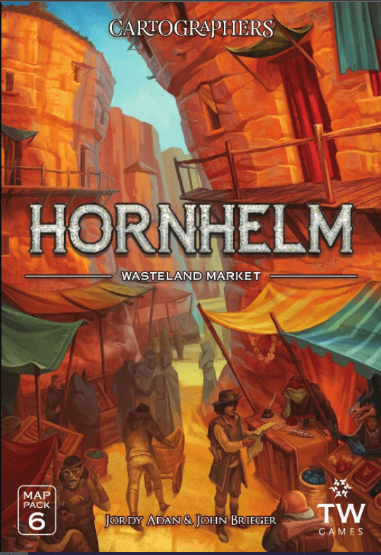 Cartographers Map Pack 6 Hornhelm Wasteland Market
