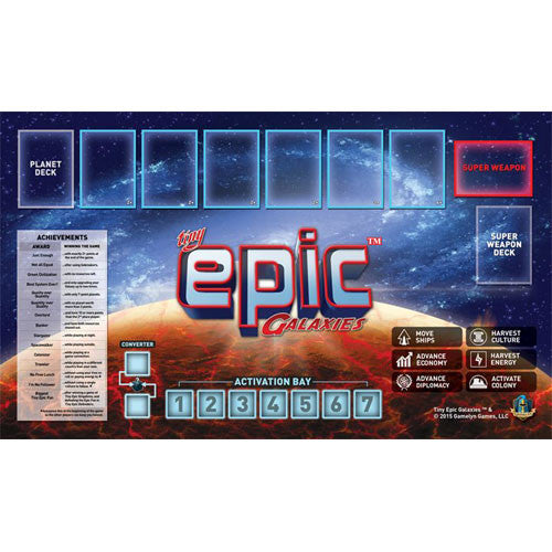 Tiny Epic Galaxies Game Mat