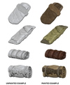 WizKids Deep Cuts Unpainted Miniatures W10 Bedrolls