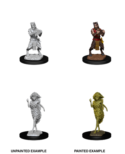 DND Nolzur's Marvelous Miniatures W11 Satyr and Dryad