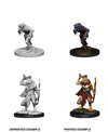 DND Nolzur's Marvelous Miniatures W11 Wererat and Weretiger