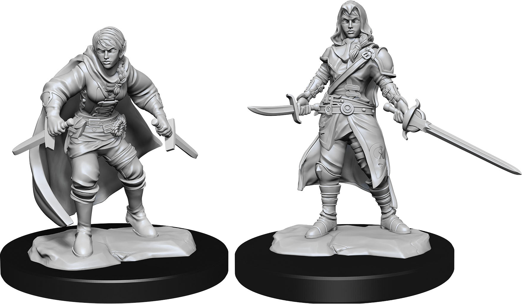 DND Nolzur's Marvelous Miniatures W14 Female Half Elf Rogue