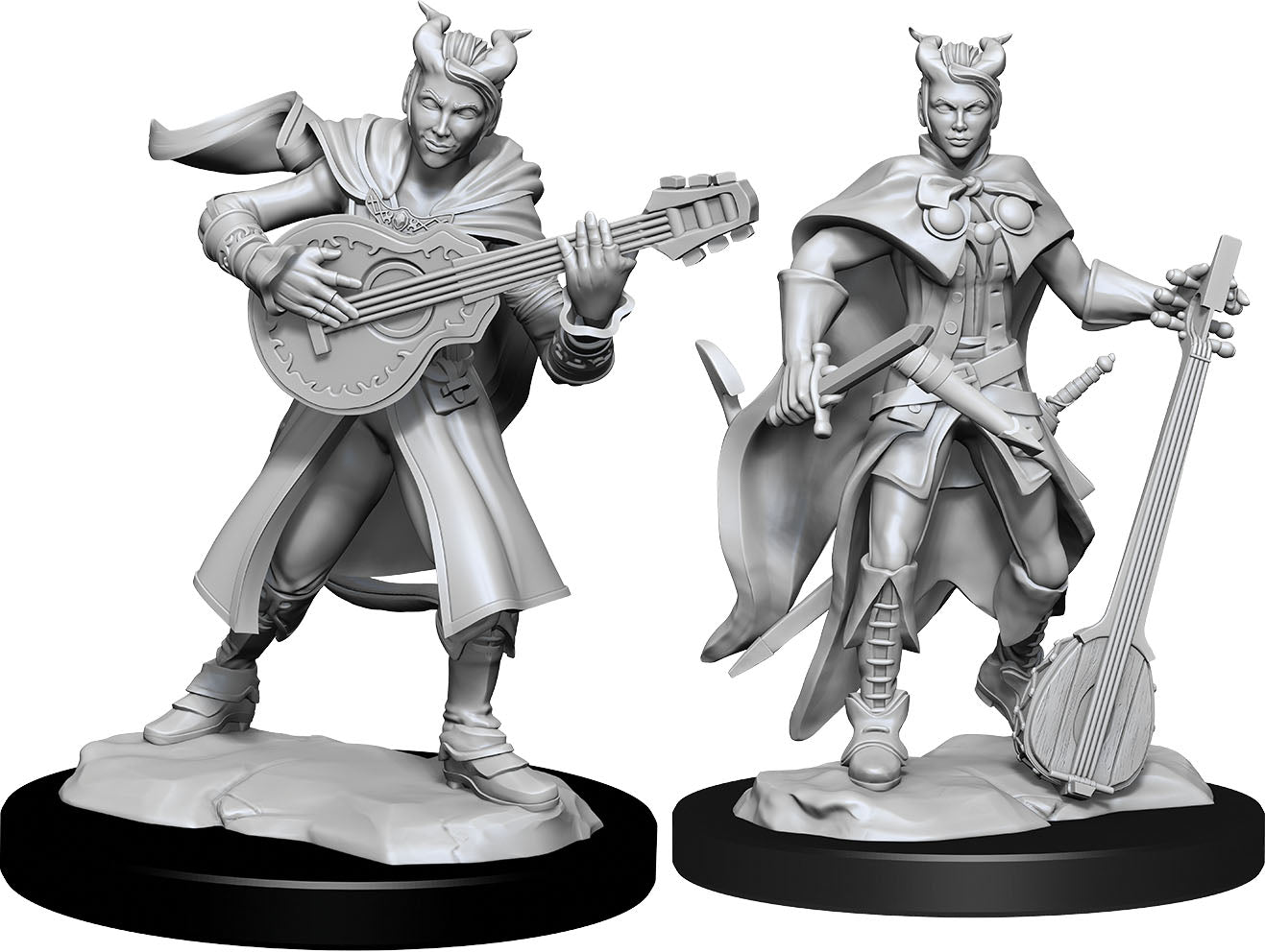 DND Nolzur's Marvelous Miniatures W14 Female Tiefling Bard