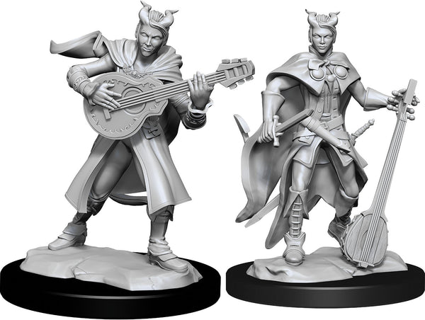 DND Nolzur's Marvelous Miniatures W14 Female Tiefling Bard