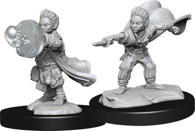 Pathfinder Deep Cuts Unpainted Miniatures W14 Male Halfling Wizard