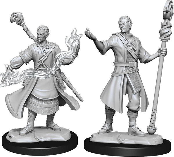 DND Nolzur's Marvelous Miniatures W14 Male Half Elf Wizard