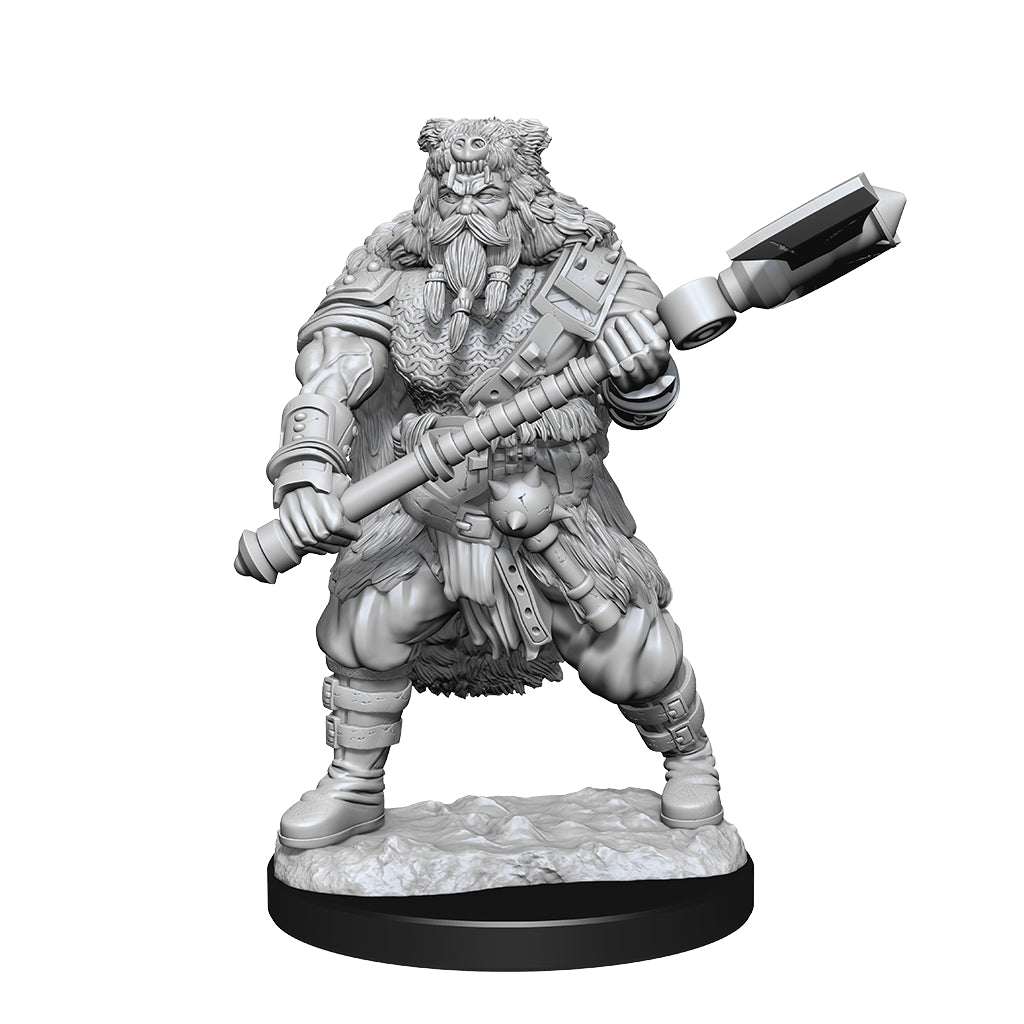 DND Nolzur's Marvelous Miniatures W14 Male Human Barbarian