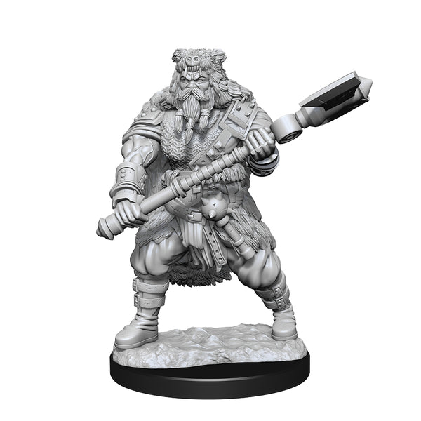 DND Nolzur's Marvelous Miniatures W14 Male Human Barbarian