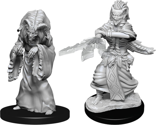 DND Nolzur's Marvelous Miniatures: W14 Night Hag and Dusk Hag