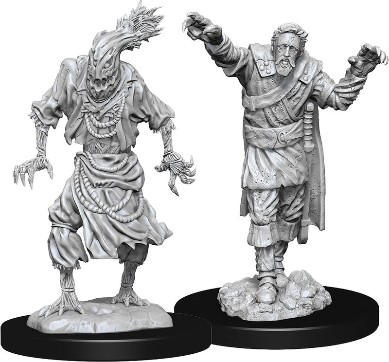 DND Nolzur's Marvelous Miniatures W14 Scarecrow and Stone Cursed