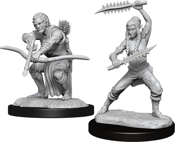 DND Nolzur's Marvelous Miniatures W14 Wildhunt Shifter Rangers