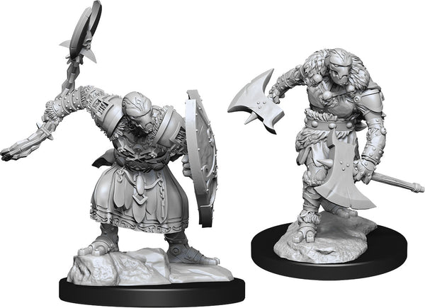 DND Nolzur's Marvelous Miniatures W14 Warforged Barbarian