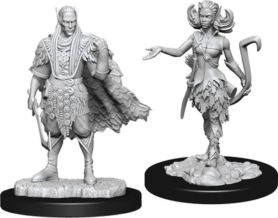 DND Nolzur's Marvelous Miniatures W15 Autumn Eladrin and Summer Eladrin