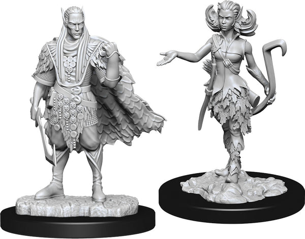 DND Nolzur's Marvelous Miniatures W15 Autumn Eladrin and Summer Eladrin