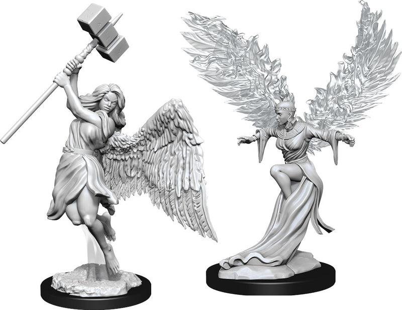 Pathfinder Deep Cuts Unpainted Miniatures W15 Balisse and Astral Deva