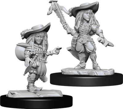 Pathfinder Deep Cuts Unpainted Miniatures W15 Female Gnome Bard