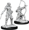 Pathfinder Deep Cuts Unpainted Miniatures W15 Female Human Fighter