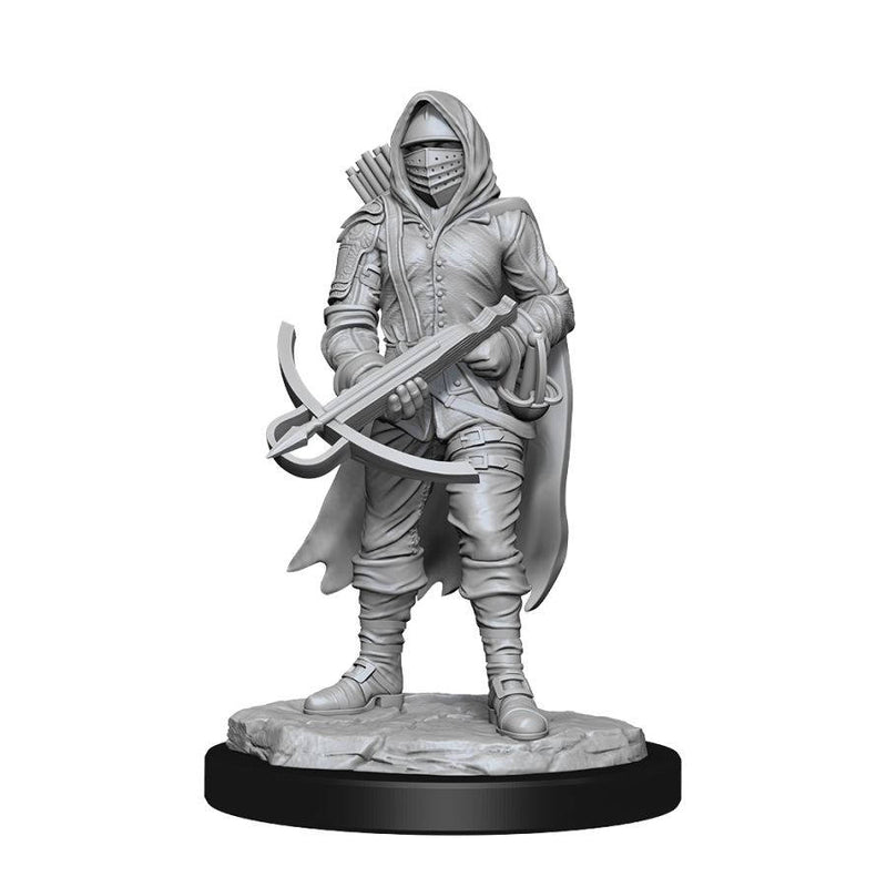 WizKids Deep Cuts Unpainted Miniatures W15 Bounty Hunter and Outlaw