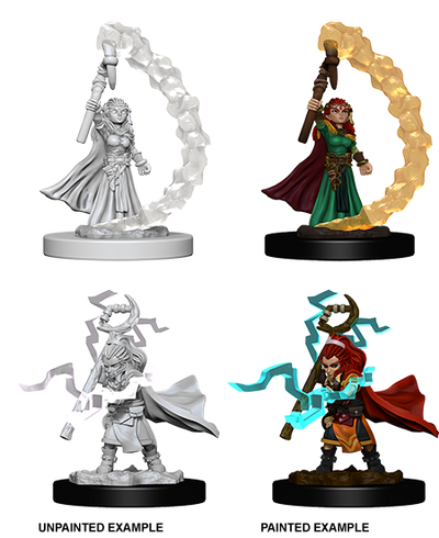 Pathfinder Deep Cuts Unpainted Miniatures W5 Gnome Female Sorcerer