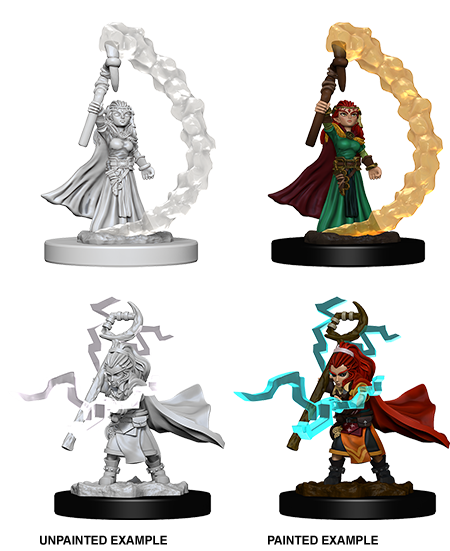 Pathfinder Deep Cuts Unpainted Miniatures W5 Gnome Female Sorcerer