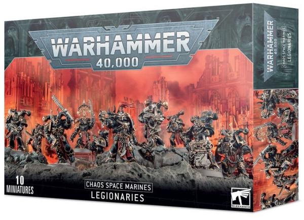 Warhammer 40k Chaos Space Marines Legionaries