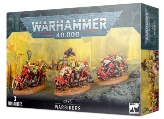 Warhammer 40k Ork Warbikers Mob