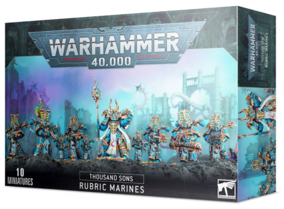 Warhammer 40k Thousand Sons Rubric Marines
