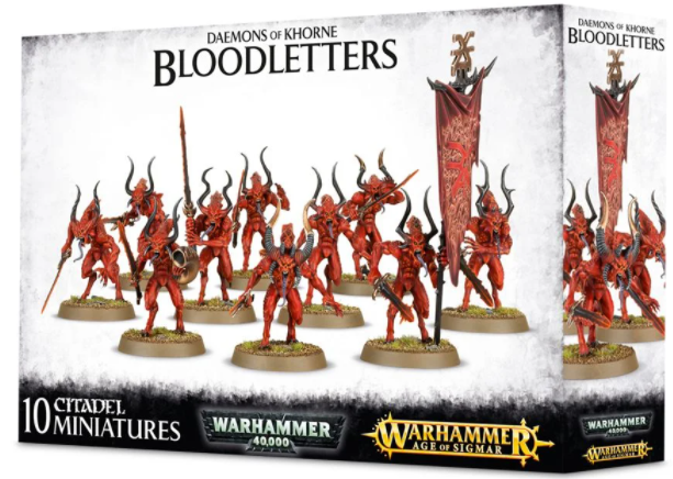 Warhammer Age of Sigmar Daemons of Khorne Bloodletters